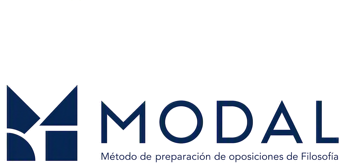 Modal, método de preparación de oposiciones de Filosofía